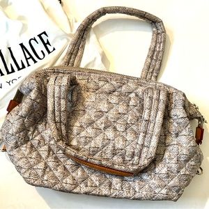 MZ Wallace Medium Sutton Deluxe in sold out pattern Jute. excellent cond…